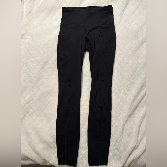 Lululemon Fast and Free High-Rise Tight 25" Black - Picture 5 of 6